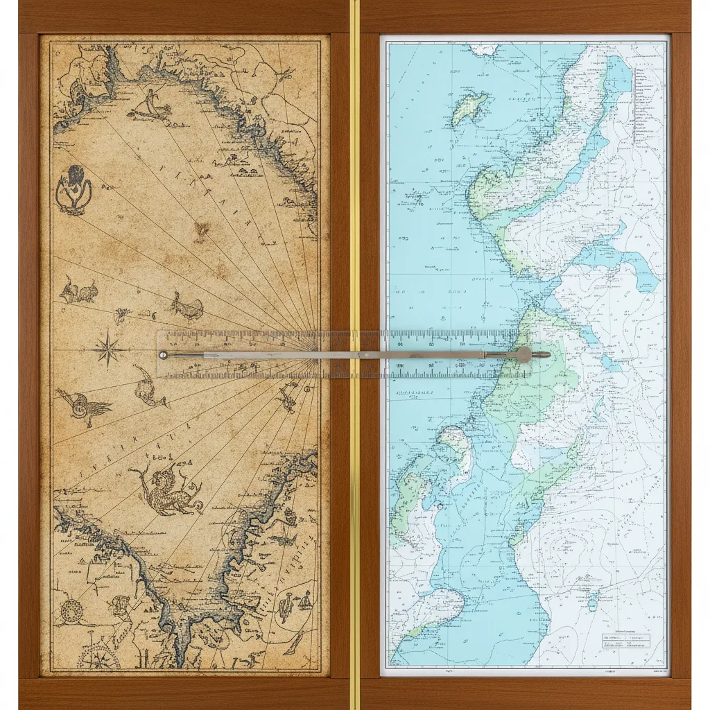 carte marine, portulan
