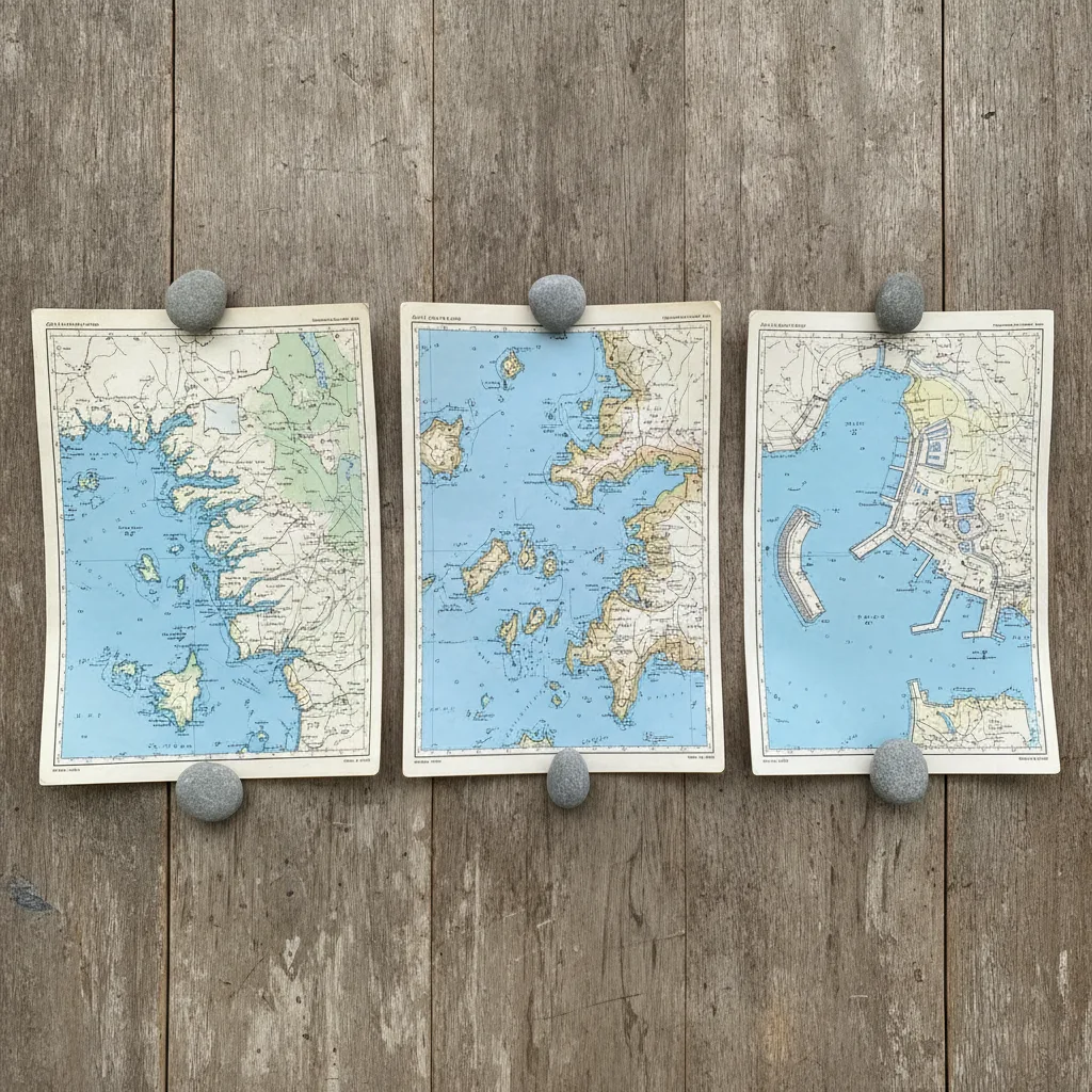 carte marine bretagne croisière