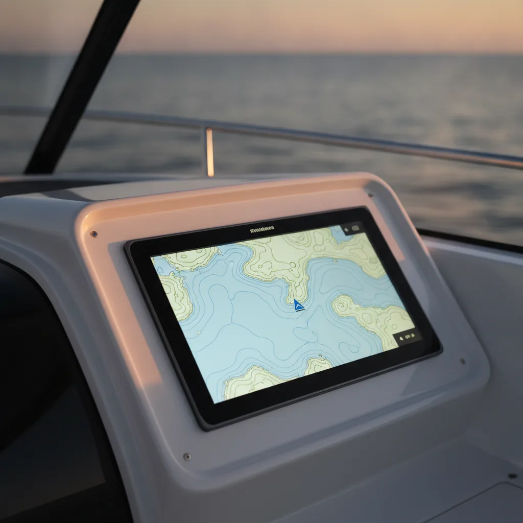 Guide utilisation, carte marine numérique, C-map, plotter, traceur