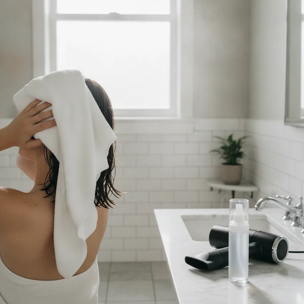 routine capillaire cheveux fins