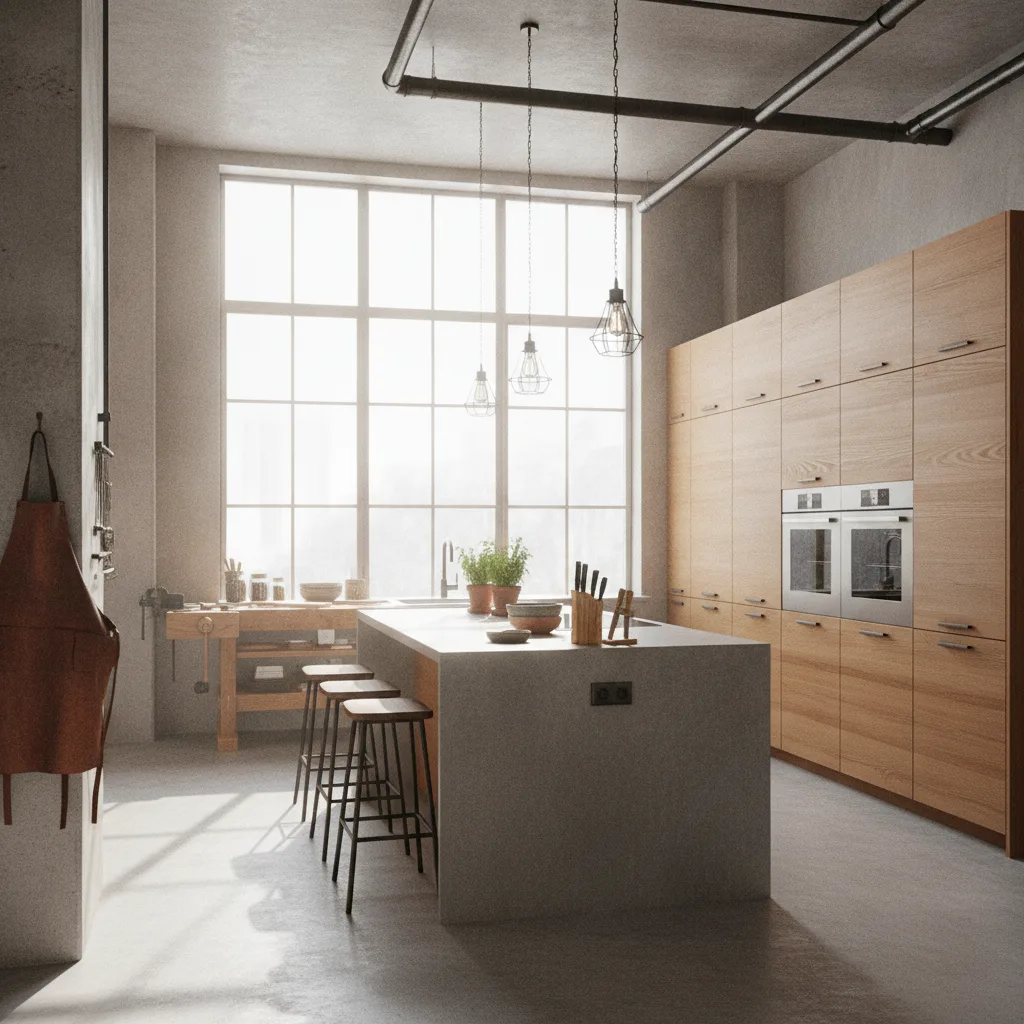 style cuisine industrielle