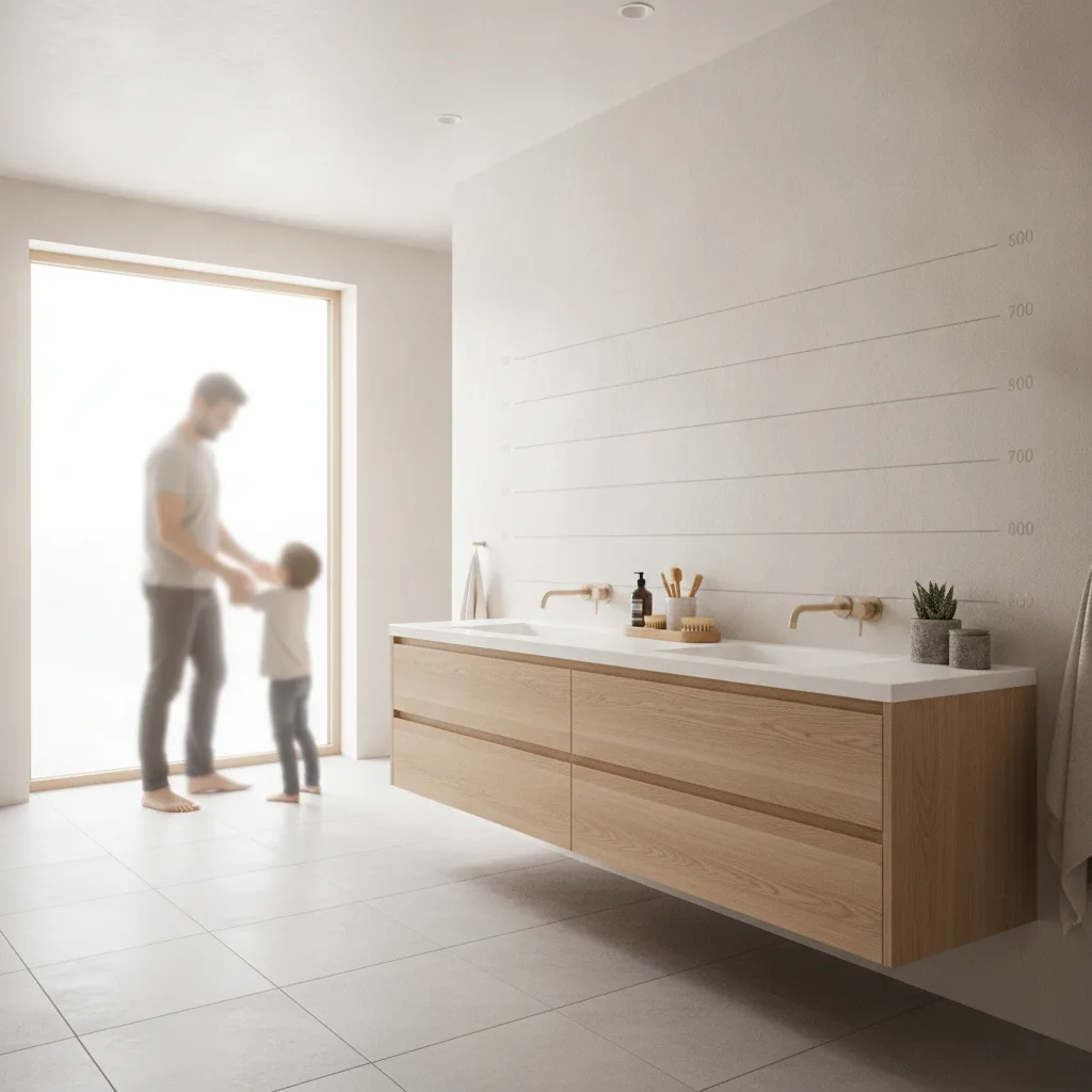 meuble vasque sur mesure