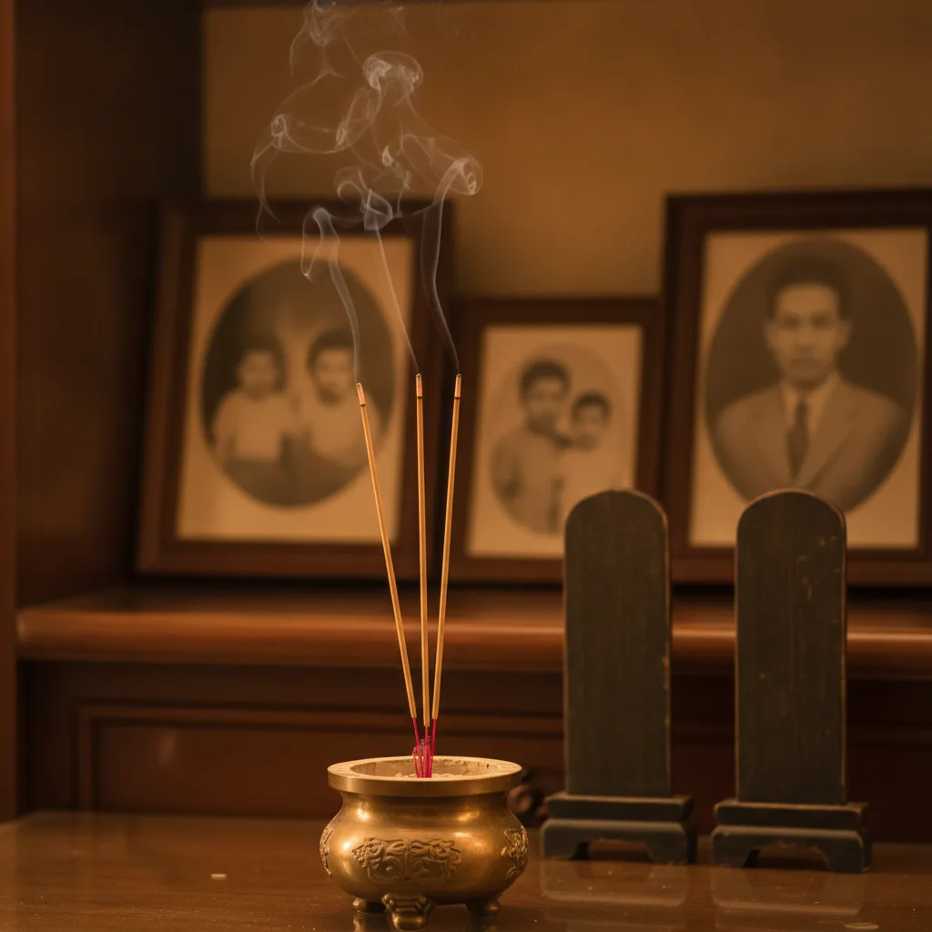 pourquoi 3 bâtons encens