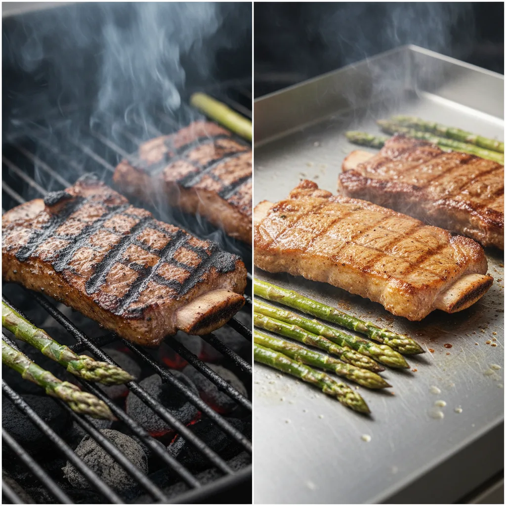 différence plancha barbecue - conclusion