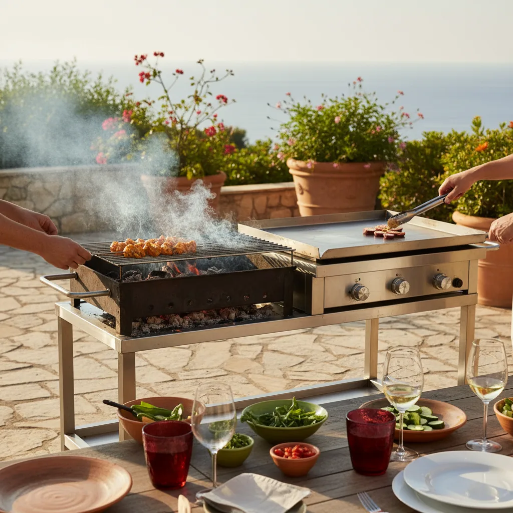 différence plancha barbecue - introduction
