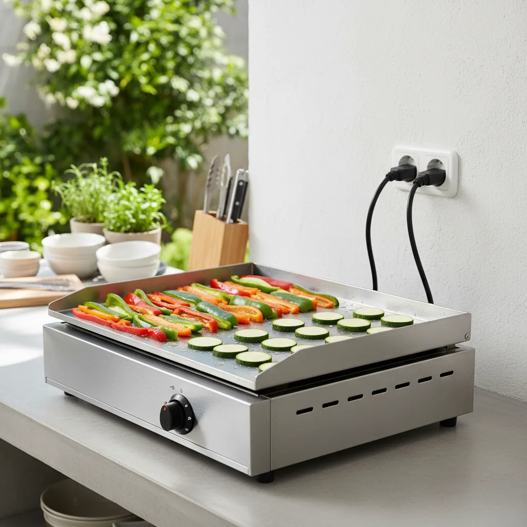 consommation plancha électrique - introduction