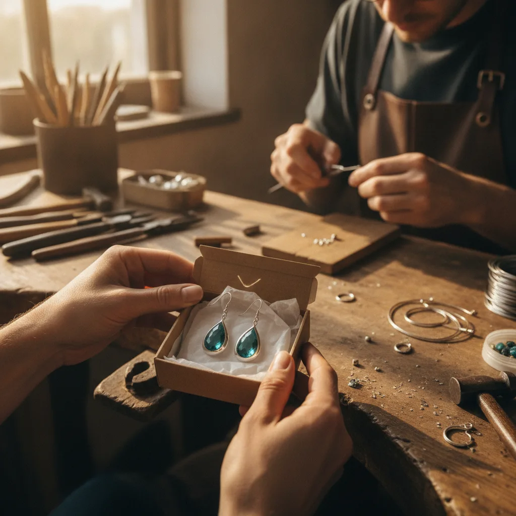 différence bijoux fait main industriel
