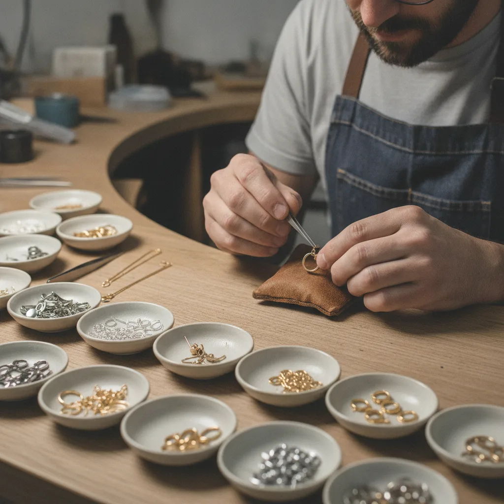 différence bijoux fait main industriel