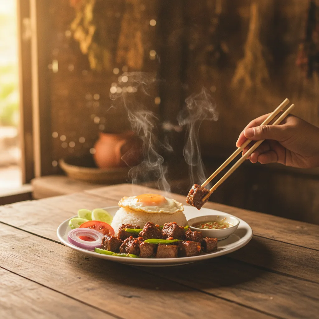 recette lok lak cambodgien poivre Kampot