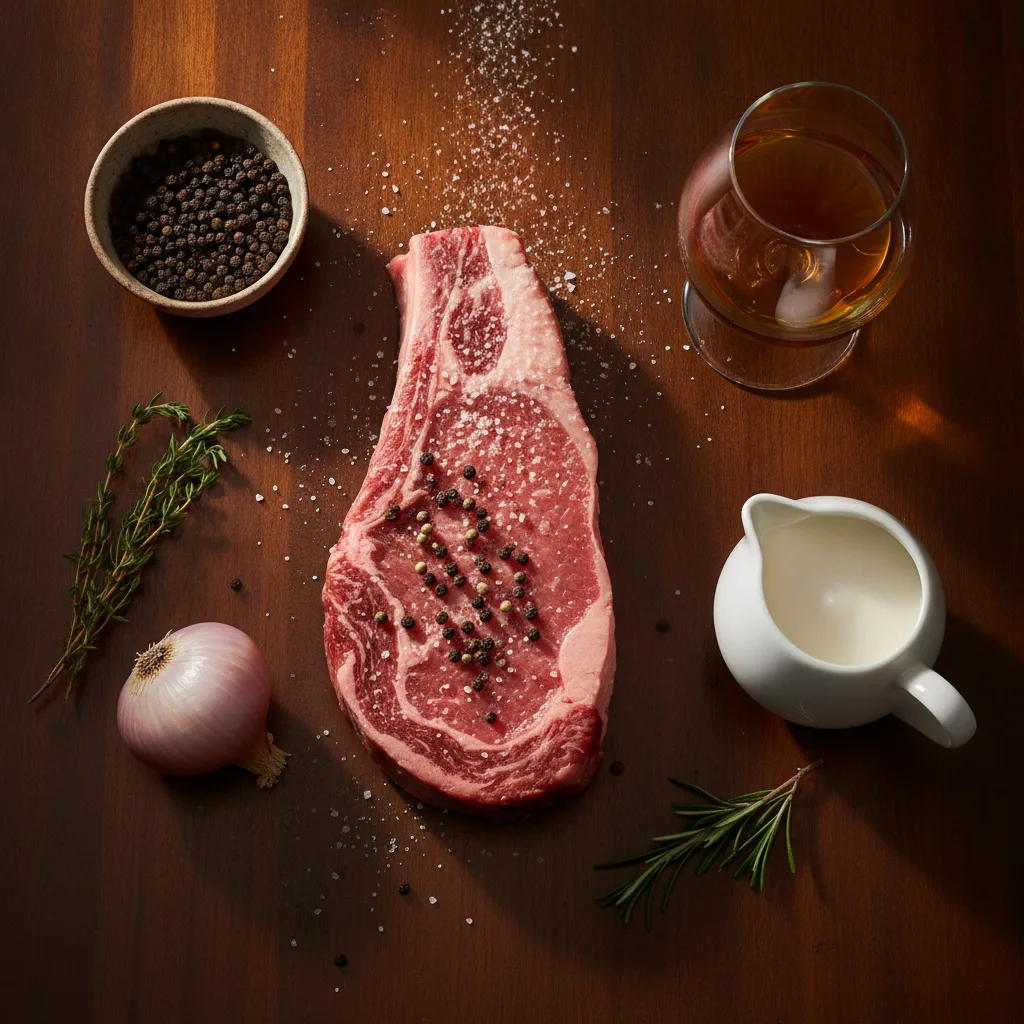 recette steak au poivre de Kampot