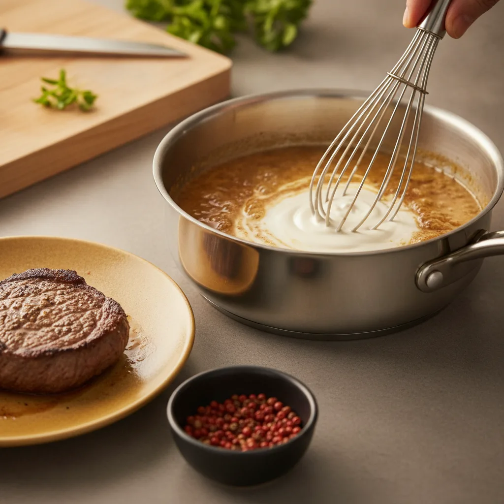 recette steak au poivre de Kampot