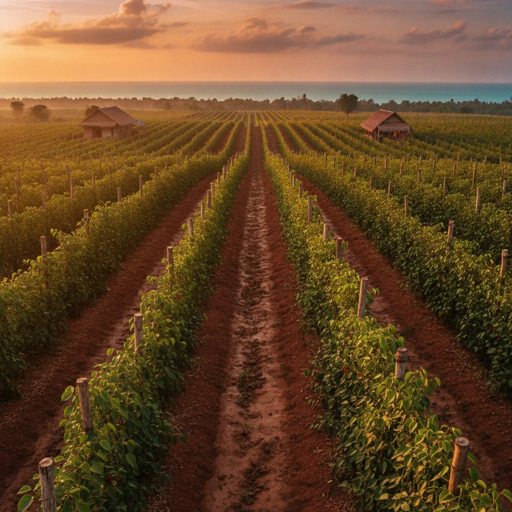 terroir Kampot climat sol poivre