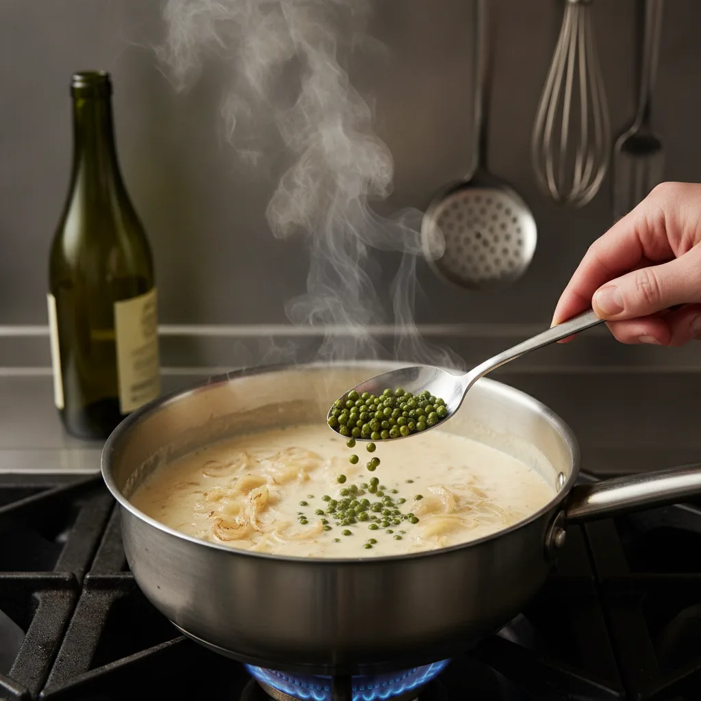 poivre vert de Kampot frais sauce