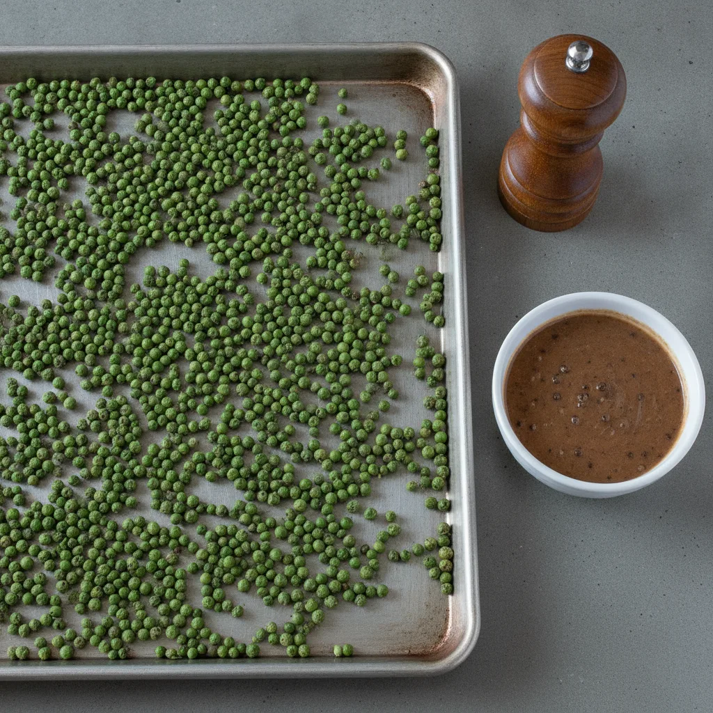poivre vert de Kampot frais sauce