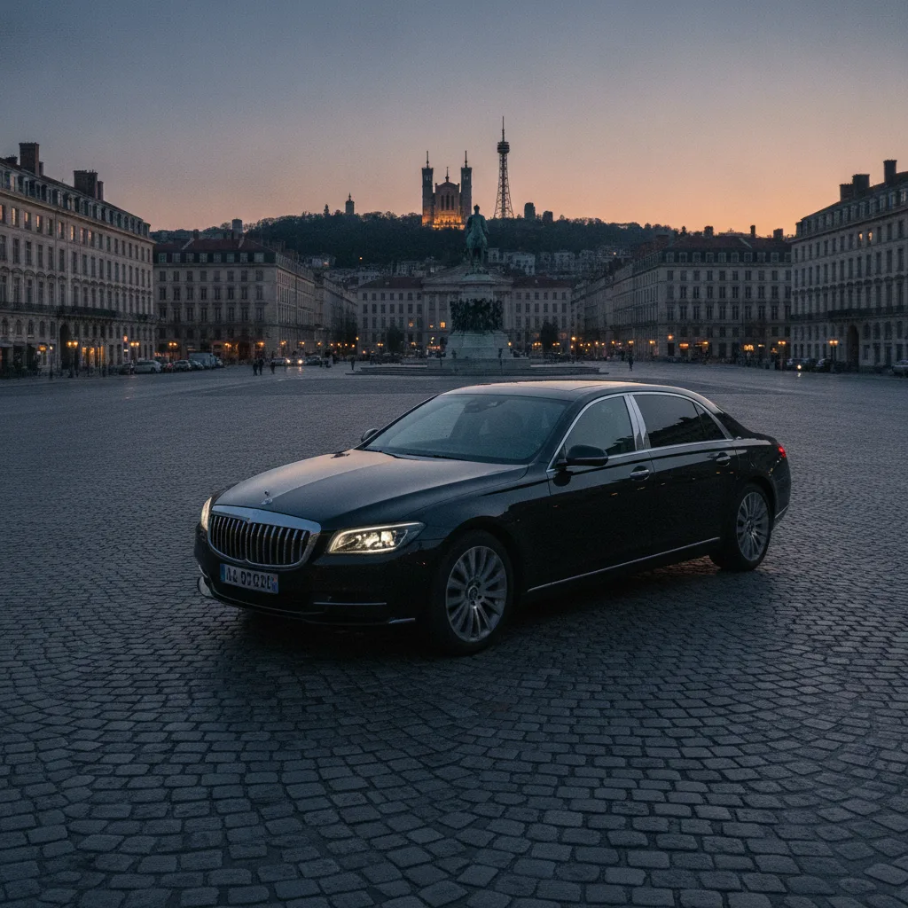 chauffeur privé Presqu'île Lyon