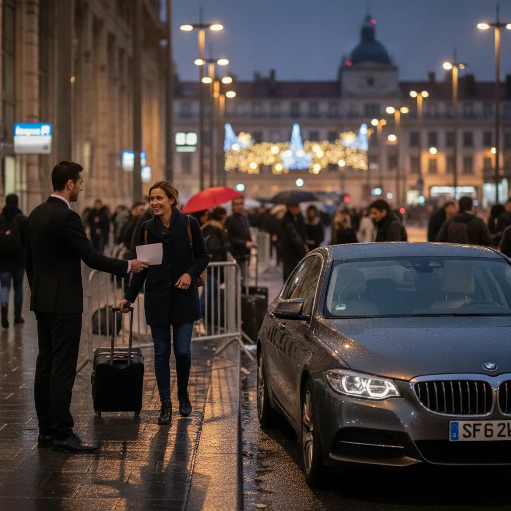 VTC Fête des Lumières Lyon