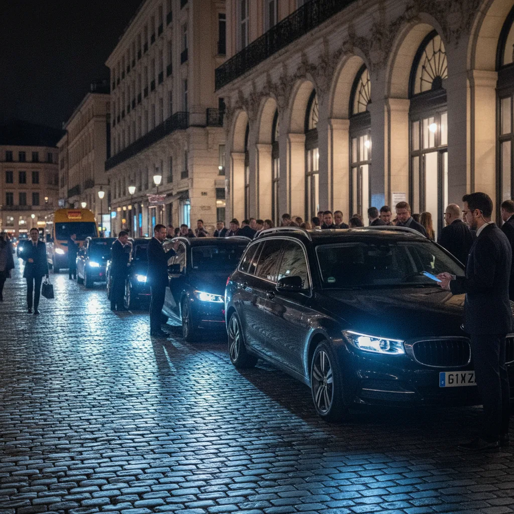 transport gala soirée entreprise Lyon