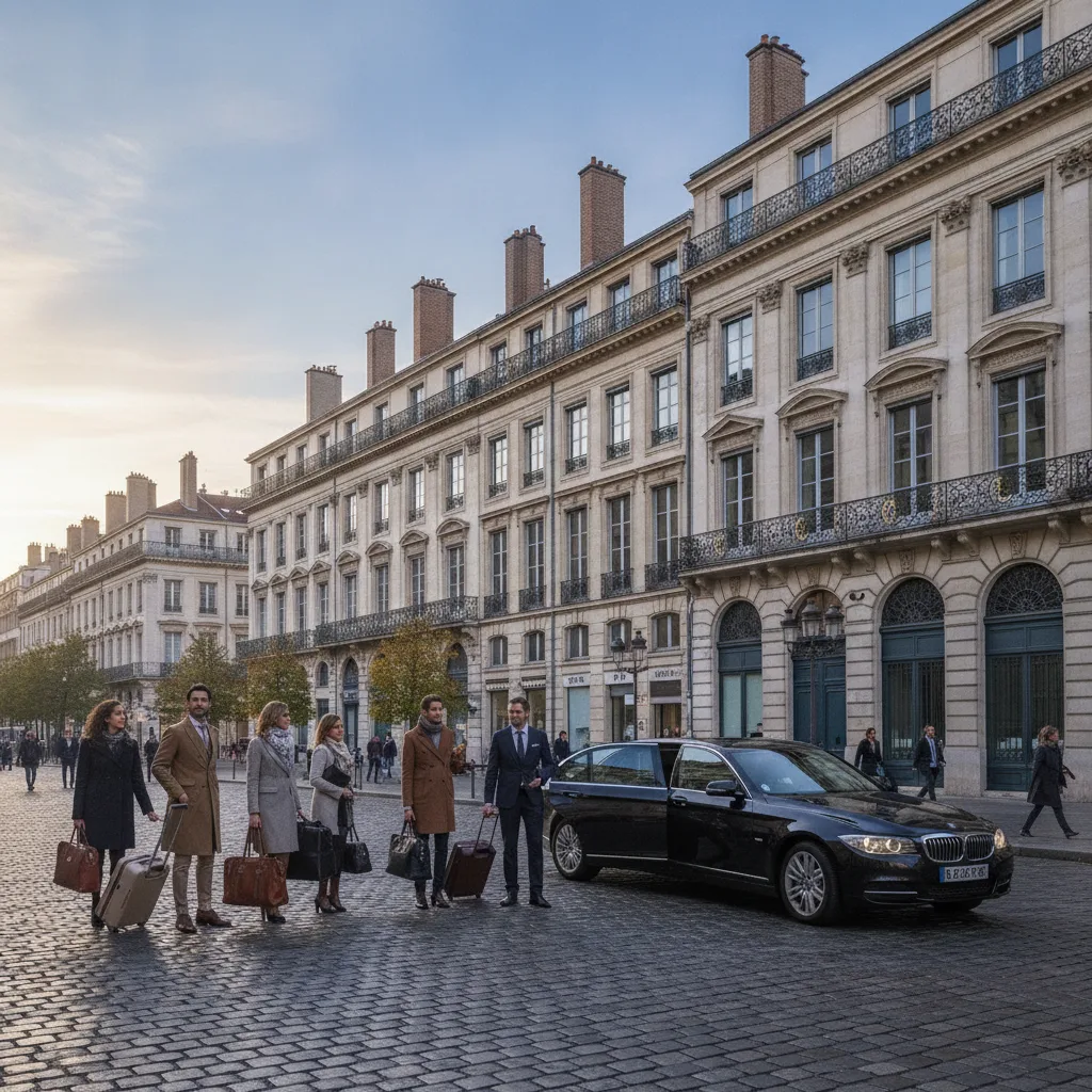 transfert gare Perrache VTC Lyon