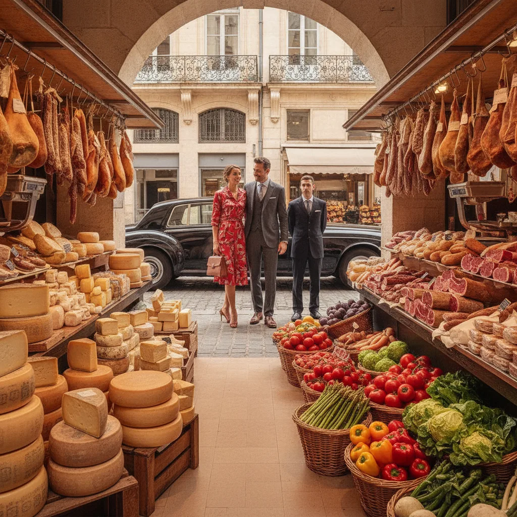 circuit gastronomique Lyon chauffeur